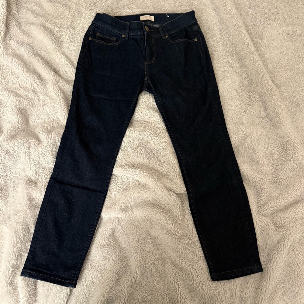 LOFT Outlet Dark Wash Modern Skinny Jean